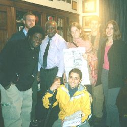 Die LaRouche-Jugend besucht einen Kongreßabgeordneten