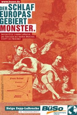 Wahlplakat der BüSo der BüSo