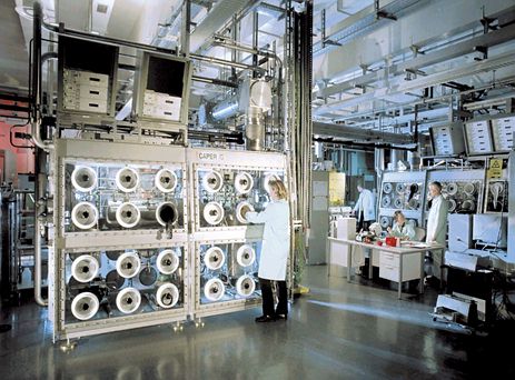 Tritiumlabor des Forschungszentrums Karlsruhe